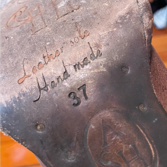 Brown Fringe Leather Boots - Picture 10 of 10